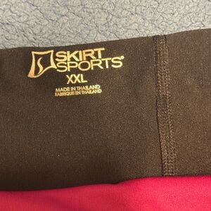 Skirt Sports Black and Pink Skirt XXL